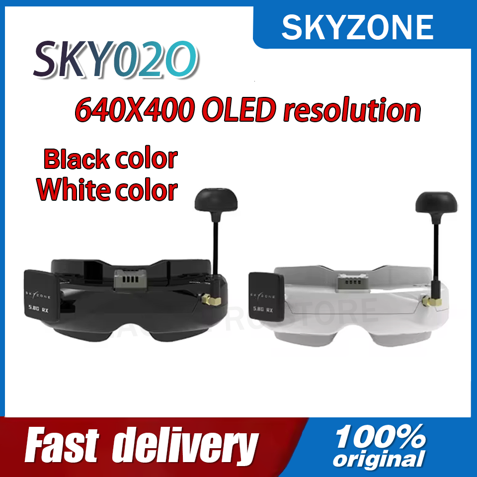 Okulary FPV SKYZONE SKY02O OLE – Drone Racing Goggles recenzja i cena