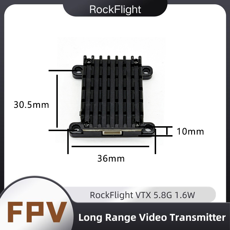 RockFlight TX663 VTX 5.8G 48CH – Drone Racing Frame recenzja i cena