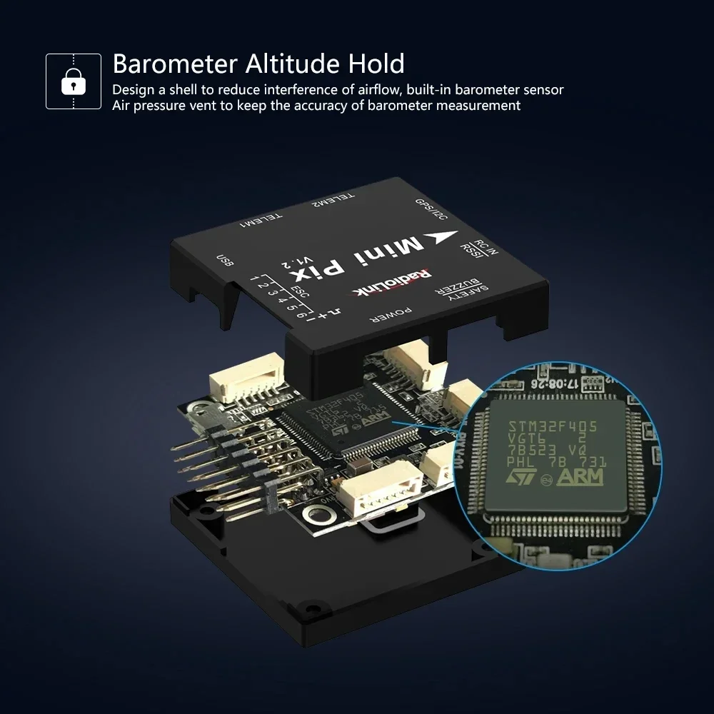 Radiolink Nowy Mini PIX V1.2 K – Drone Racing Flight Controller recenzja i cena