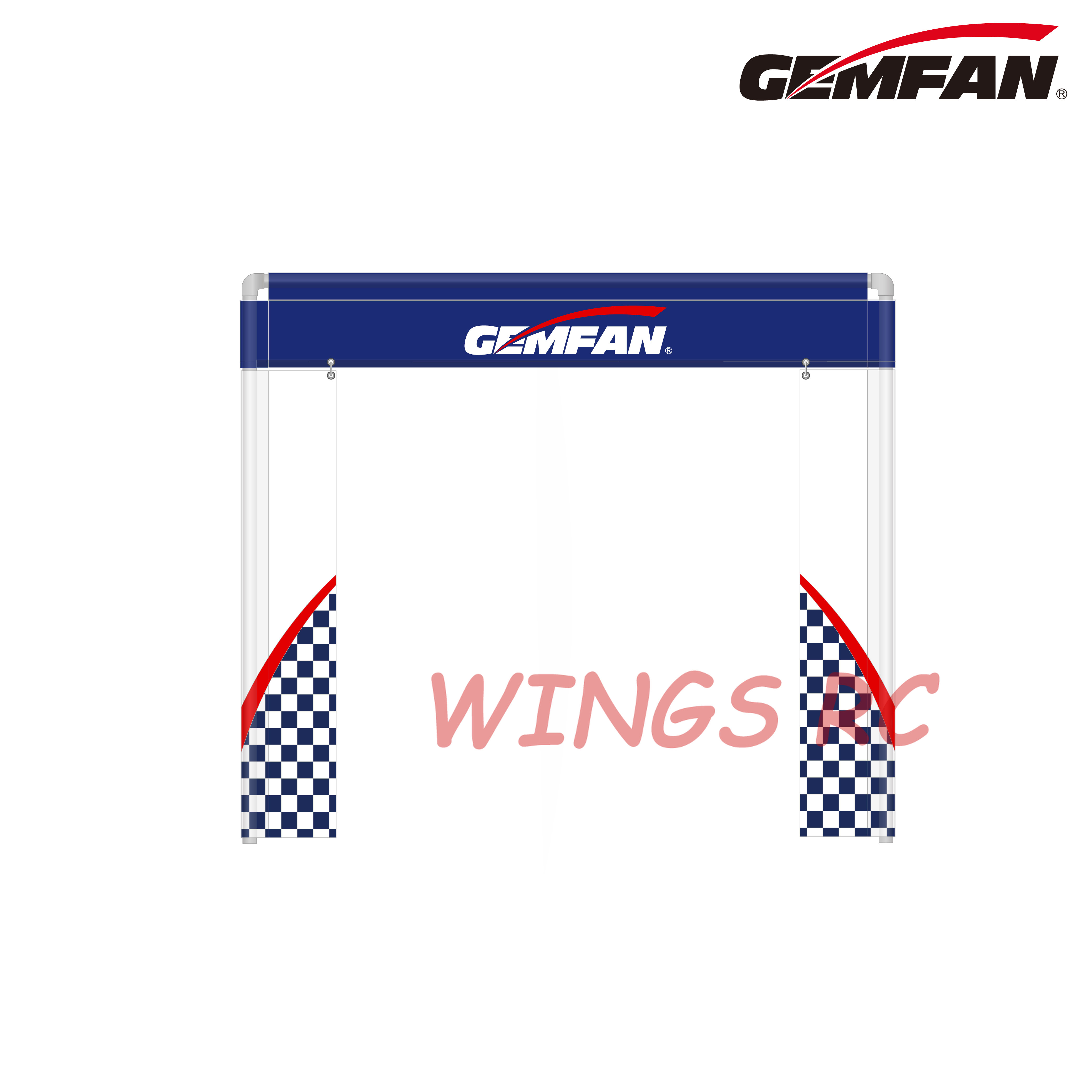 Gemfan 213*183CM FPV Race Gate – Drone Racing Gate recenzja i cena